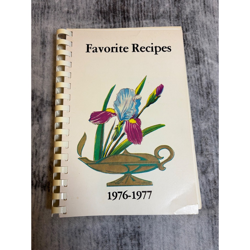 Vintage 1976-1977 Favorite Recipes Cookbook Lurleen Wallace Memorial Alabama